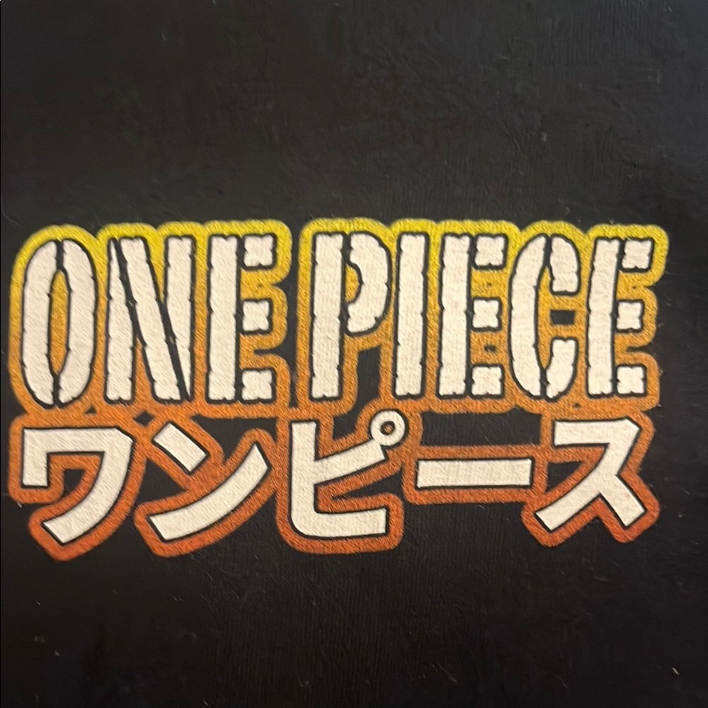 Like new Anime Graphic Tee with Bold Lettering size L
